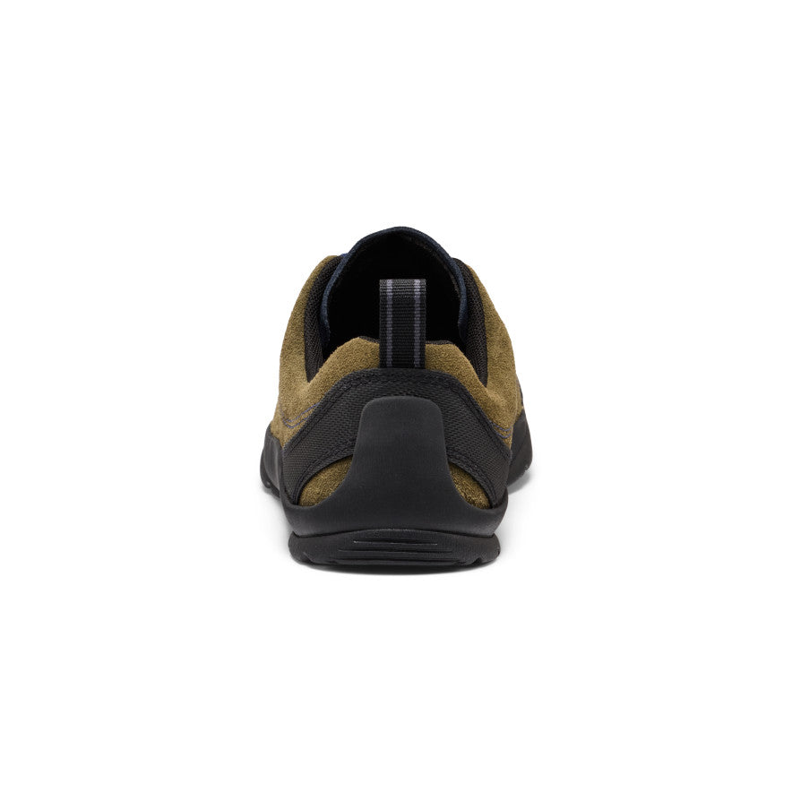 Jasper Heren Sneakers Suede Dark Olive/Naval Academy