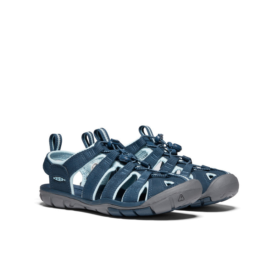 Clearwater Dames Wandelsandalen Navy/Blue Glow